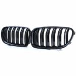 Sport Doppelsteg Kühlergrill Glanz Passend für BMW F10 F11