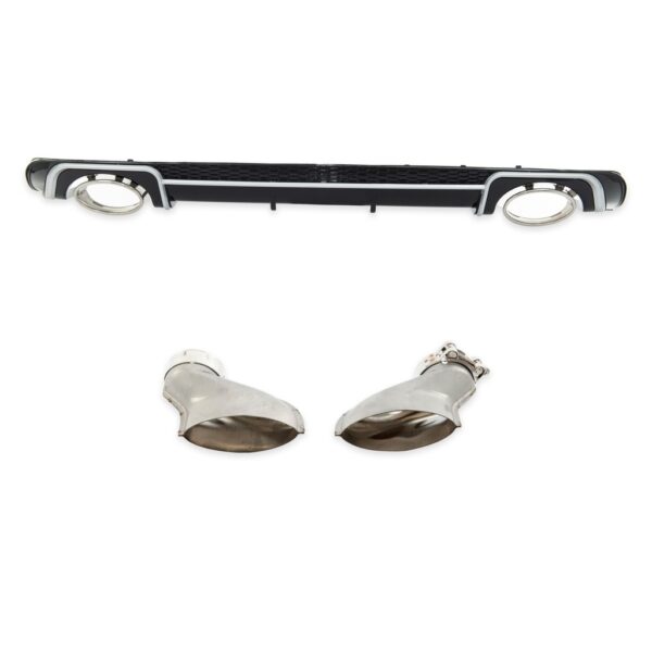 Sport Diffusor Schwarz-Grau Passend für AUDI A3 V8 12-16