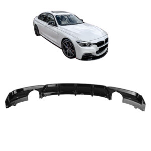 Sport Diffusor 0-0 Glanz Passend für BMW F30 F31