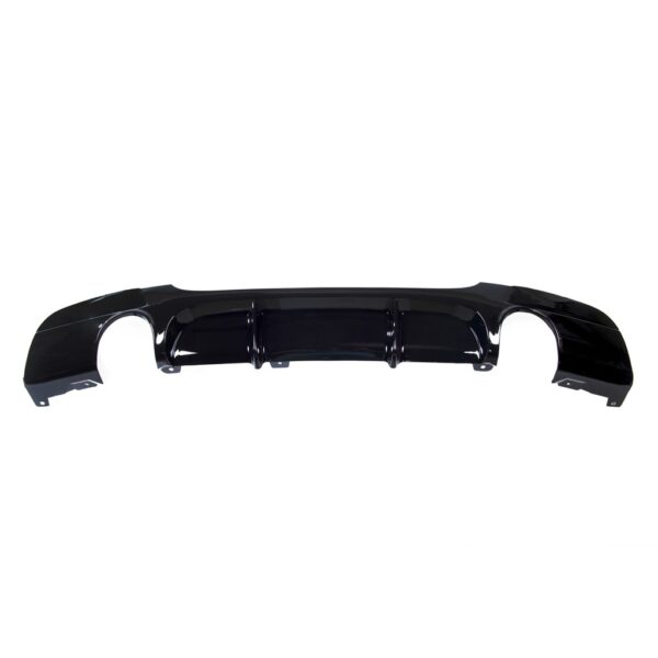 Sport Diffusor 0-0 Schwarz Glanz Passend für BMW E90 E91