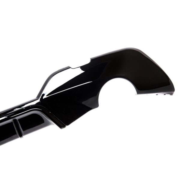 Sport Diffusor 0-0 Schwarz Glanz Passend für BMW G20 G21