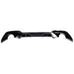 Sport Diffusor 0-0 Schwarz Glanz Passend für BMW G20 G21