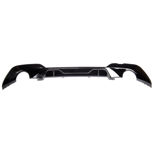 Sport Diffusor 0-0 Schwarz Glanz Passend für BMW G20 G21