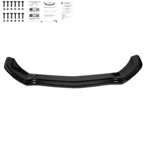 Frontspoiler Lippe Schwarz Glanz Passend für Mercedes Benz W205 C43 16-18