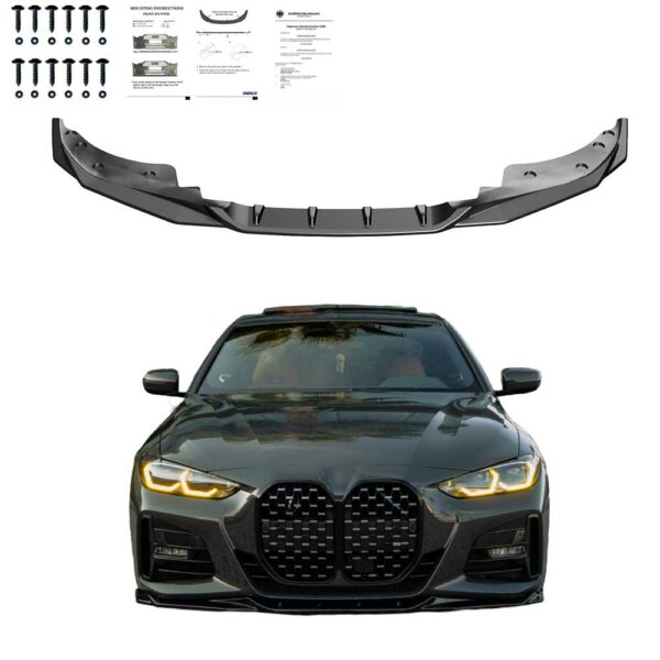 Sport Frontspoiler Lippe Glanz Mit ABE Passend für BMW G22