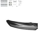 Frontspoiler Lippe Glanz Mit ABE Passend für BMW F32 F33 F36