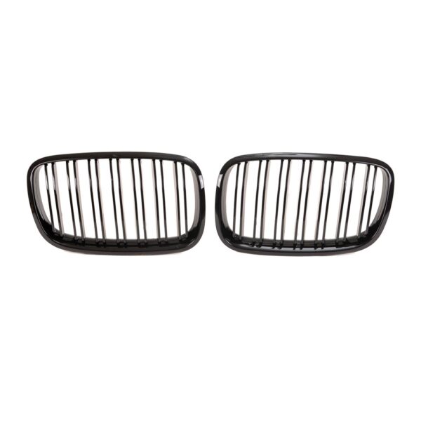 Sport Doppelsteg Kühlergrill Schwarz Glanz Passend für BMW E70-E71 von nr1tuning.at