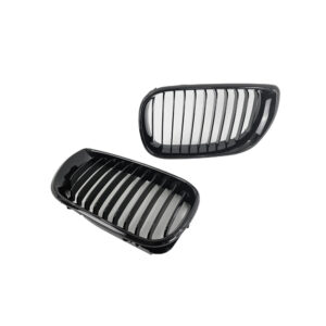 Sport Kühlergrill Schwarz Glanz Passend für BMW E46 LCI Coupe