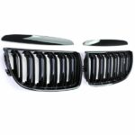 Sport Doppelsteg Kühlergrill Glanz Passend für BMW E90 E91 05-08