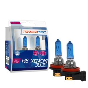 Powertec Xenon Blue H8 12V DUO