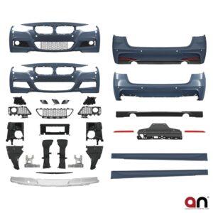 AN Sport Body Kit mit PDC SRA 0-0 Diffusor Passt Für BMW F31