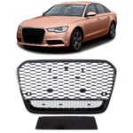 Sport Kühlergrill Wabendesign passt für Audi A6 C7 G4 2011-2015