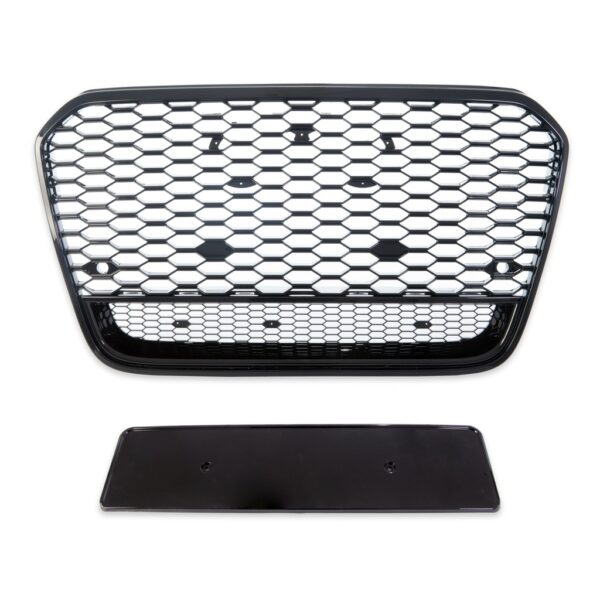 Sport Kühlergrill Wabendesign passt für Audi A6 C7 G4 2011-2015