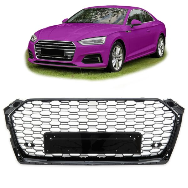 Sport Kühlergrill Wabendesign passt für Audi A5 F5