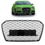Sport Kühlergrill Wabendesign passt für Audi A6 C7 G4 2015-2018