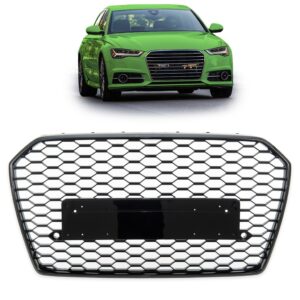 Sport Kühlergrill Wabendesign passt für Audi A6 C7 G4 2015-2018