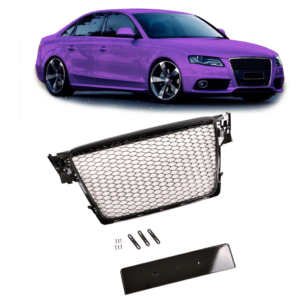 Sport Kühlergrill Wabendesign passt für Audi A4 B8 (8K) 2008-2012