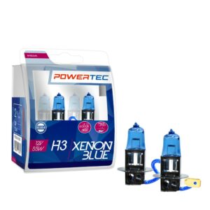 Powertec Xenon Blue H3 12V DUO