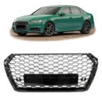 Sport Kühlergrill Wabendesign passt für Audi A4 B9 8W 16-18