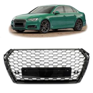 Sport Kühlergrill Wabendesign passt für Audi A4 B9 8W 16-18