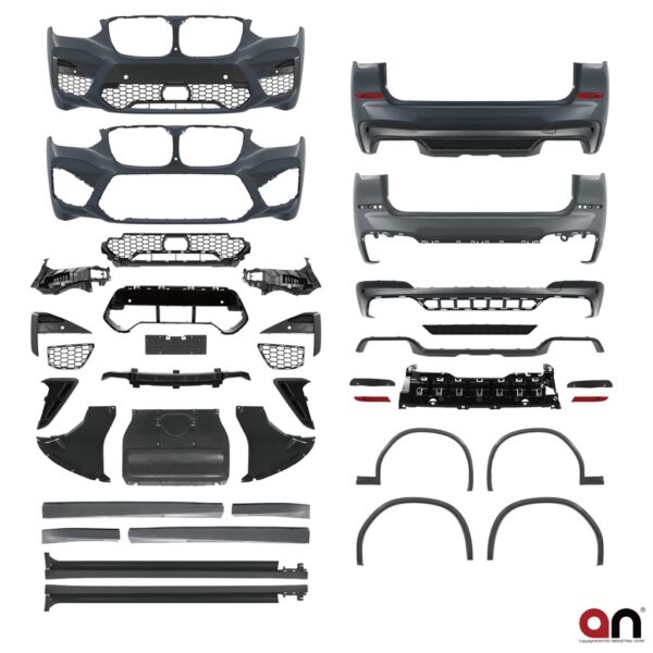 AN Sport Body Kit PDC Passt für BMW X3 G01 VFL