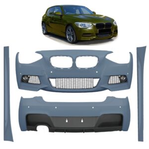 AN Sport Body Kit PDC SRA 00-Diffusor Passt für BMW F20 VFL