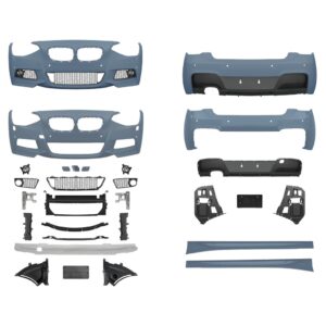 AN Sport Body Kit PDC SRA 00-Diffusor Passt für BMW F20 VFL