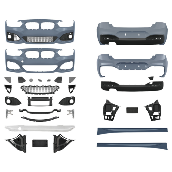 AN Sport Body Kit PDC SRA 00-Diffusor Passt für BMW F20 LCI