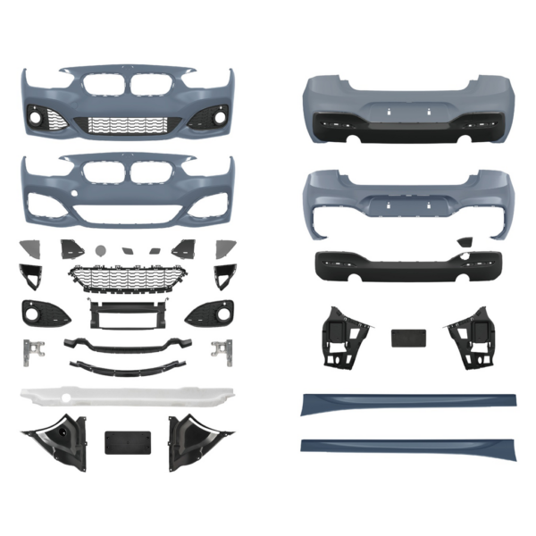 AN Sport Body Kit PDC SRA 0-0 Diffusor Passt für BMW F20 LCI