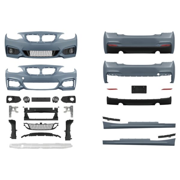 AN Sport Body Kit PDC SRA 0-0 Diffusor Passt Für BMW F22