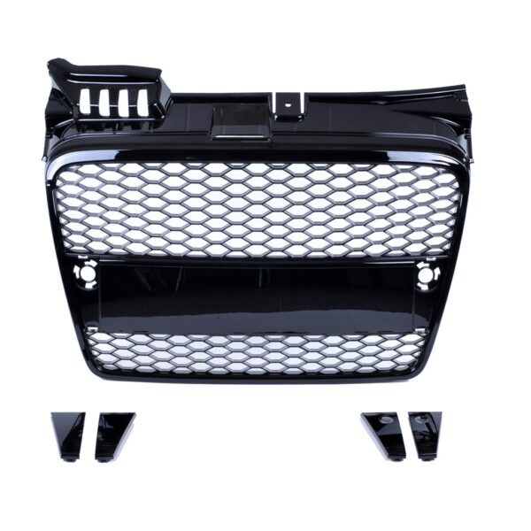 Sport Kühlergrill Wabendesign passt für AUDI A4 B7 8E 04-08