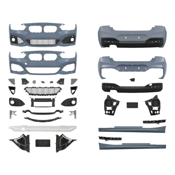 AN Sport Body Kit PDC SRA 00-Diffusor Passt für BMW F21 LCI