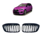 Sport Kühlergrill Schwarz Glanz Passend für BMW F45 F46 LCI