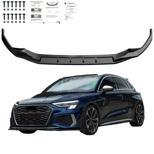 Sport Frontspoiler mit ABE Passend für Audi A3 8J 2020+