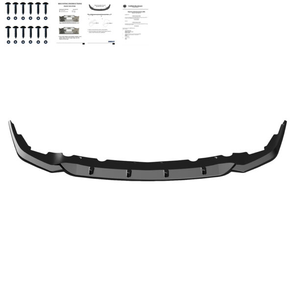Sport Frontspoiler Schwarz Glanz Mit ABE Passend für BMW F40
