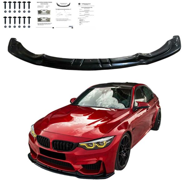 Sport Frontspoiler Lippe Mit ABE Glanz Passend für BMW F80