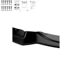 Sport Frontspoiler Lippe Glanz mit ABE Passend für BMW F10 F11