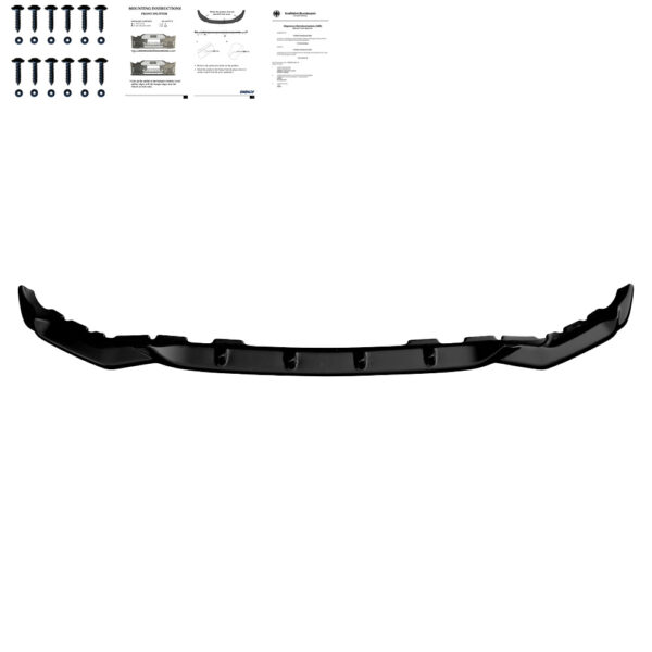 Sport Frontspoiler Lippe Schwarz Glanz Mit ABE Passend für BMW G07 18-22