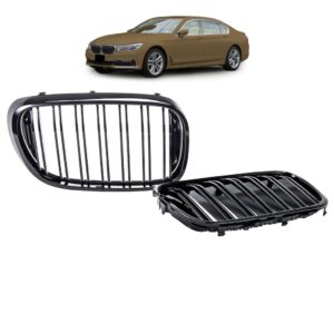 Sport Kühlergrill Schwarz Glanz Passend für BMW G11 G12 15-19