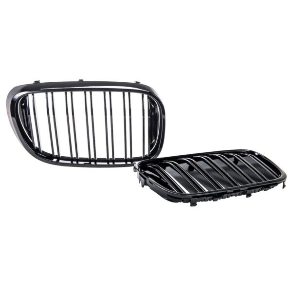 Sport Kühlergrill Schwarz Glanz Passend für BMW G11 G12 15-19