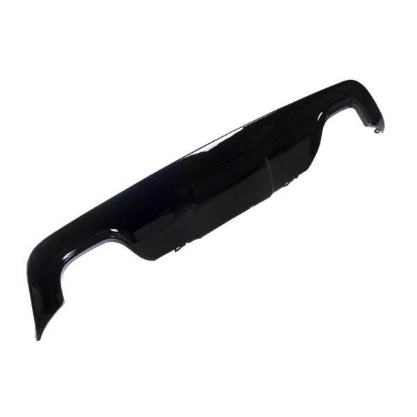 Sport Diffusor 00-00 Schwarz Glanz Passend für BMW E60 E61