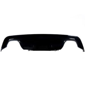 Sport Diffusor 00-00 Schwarz Glanz Passend für BMW E60 E61