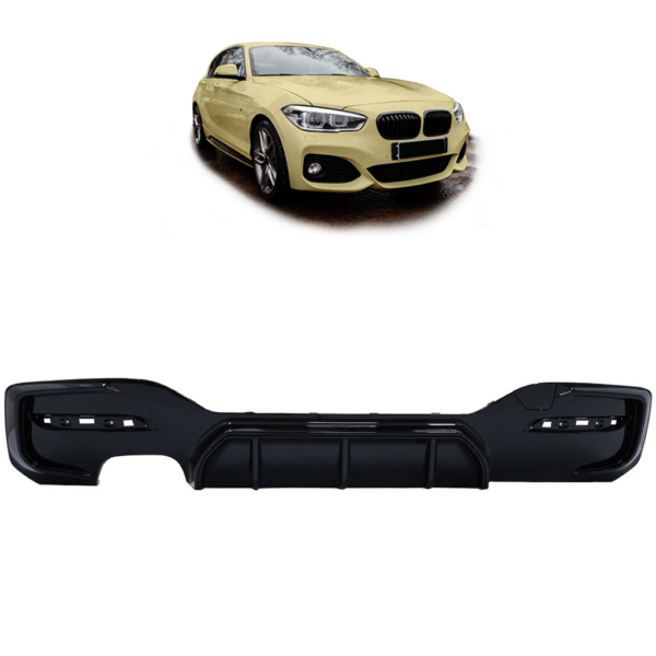 Sport I Diffusor 00- Glanz Passend für BMW F20 F21 15-19