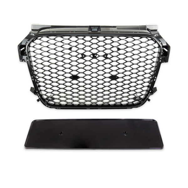 Kühlergrill Schwarz Wabendesign Passend für Audi A1 8x 10-15