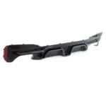 Sport Heckdiffusor Schwarz Glanz-Carbon Look Passend für BMW G30 G31