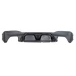 Sport Heckdiffusor Schwarz Glanz-Carbon Look Passend für BMW G30 G31