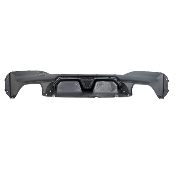 Sport Heckdiffusor Schwarz Glanz-Carbon Look Passend für BMW G30 G31