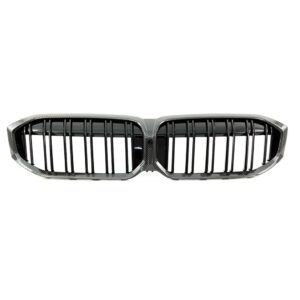 Doppeltsteg Kühlergrill Carbon Optik passt für BMW G30 G31 20>