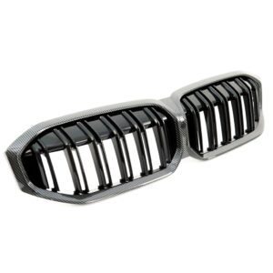 Doppeltsteg Kühlergrill Carbon Optik passt für BMW G30 G31 20>