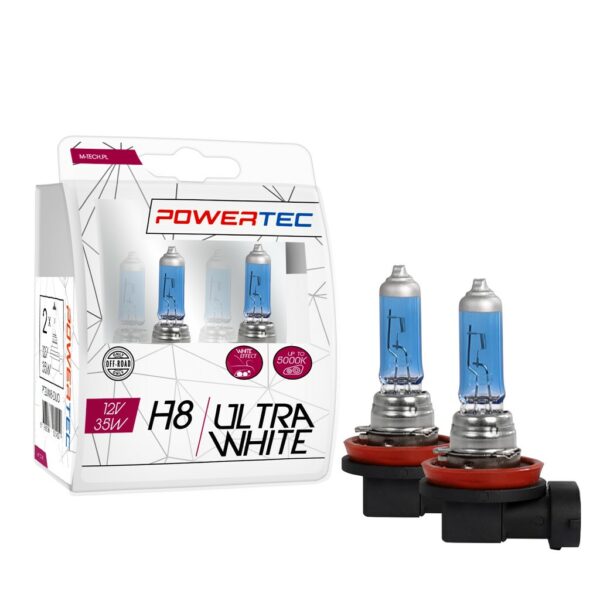 Powertec Ultra White H8 12V DUO